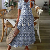 Michaela - Bohemian Dress with Tummy Coverage