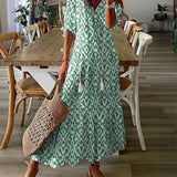 LUNA | Easygoing Bohemian Midi Dress