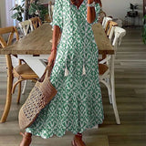 Michaela - Bohemian Dress with Tummy Coverage