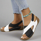Kendra - Two-Tone Orthopedic Sandals