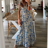 Shera - Elegant Floral Maxi Dress
