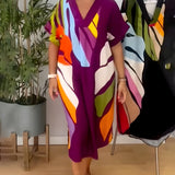 Rianna - Artistic Pattern Dress