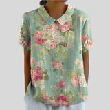 Chic Floral Relaxed Top