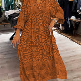 Carmilla - Boldly Printed Dress
