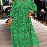 Carmilla - Boldly Printed Dress
