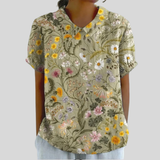 Chic Floral Relaxed Top