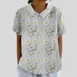 Chic Floral Relaxation Top
