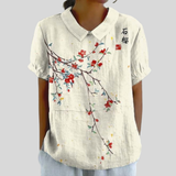 Chic Floral Relaxed Top