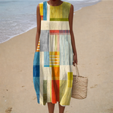Cozy Sleeveless Summer Dress