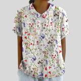 Chic Floral Elegance Top