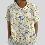 Chic Floral Relaxed Top