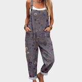 Cozy Graphic Overalls