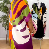 Rianna - Artistic Pattern Dress