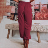 Kaeli – Stylish Drawstring Trousers