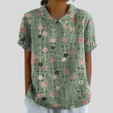 Chic Floral Relaxed Top