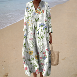 Chic Printed Summer Dress for a Flattering Fit