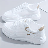 Lightweight Comfort Chic White Sneakers