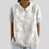 Chic Floral Cozy Top