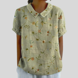 Chic Floral Elegance Blouse