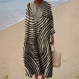 Stylish Summer Dress with Flattering Print