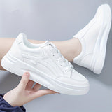 Lightweight Comfort Chic White Sneakers