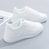 Lightweight Comfort Chic White Sneakers