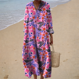 Chic Summer Dress with Flattering Print