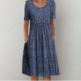 Hailey | Chic Floral Dress with Pockets for Effortless Elegance