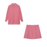 Elizabeth - Breezy Shirt and Shorts Ensemble