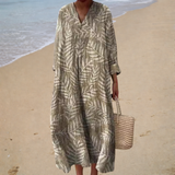 Chic Summer Dress with Flattering Print