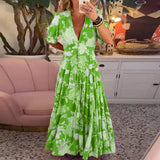 Floriana - Lively Floral Print Dress