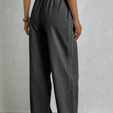Shania - Easygoing Button-Up Trousers