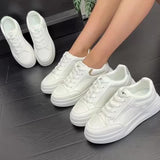 Lightweight Comfort Chic White Sneakers