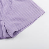 Viola - Button-Up Shirt and Lightweight Shorts Ensemble