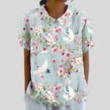 Chic Floral Relaxed Top