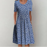 Hailey | Chic Floral Dress with Pockets for Effortless Elegance