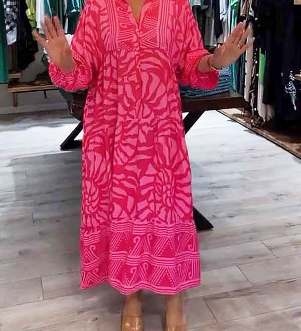 Carmilla - Boldly Printed Dress