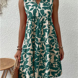 TASHA | Flared Midi Fluid Dress