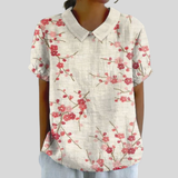 Chic Floral Elegance Blouse