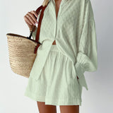 Elizabeth - Breezy Shirt and Shorts Ensemble
