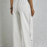 Shania - Easygoing Button-Up Trousers