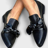 Claudia™ | Bow-Embellished Moccasins