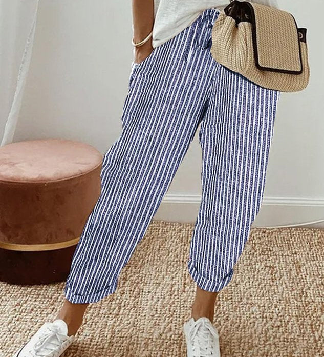 Chic and Cozy Flowing Trousers