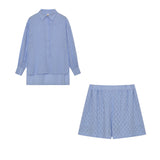 Elizabeth - Breezy Shirt and Shorts Ensemble