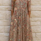 Harlow | Chic V-Neck Elegant Dress