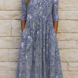 Harlow | Chic V-Neck Elegant Dress