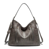 Wendy™ | Fringe Leather Handbag