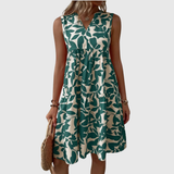 TASHA | Flared Midi Fluid Dress