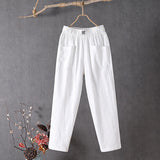 Alyra - Comfortable Pocketed Relaxed Pants