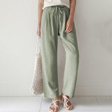Vara - Adjustable Drawstring Lounge Trousers